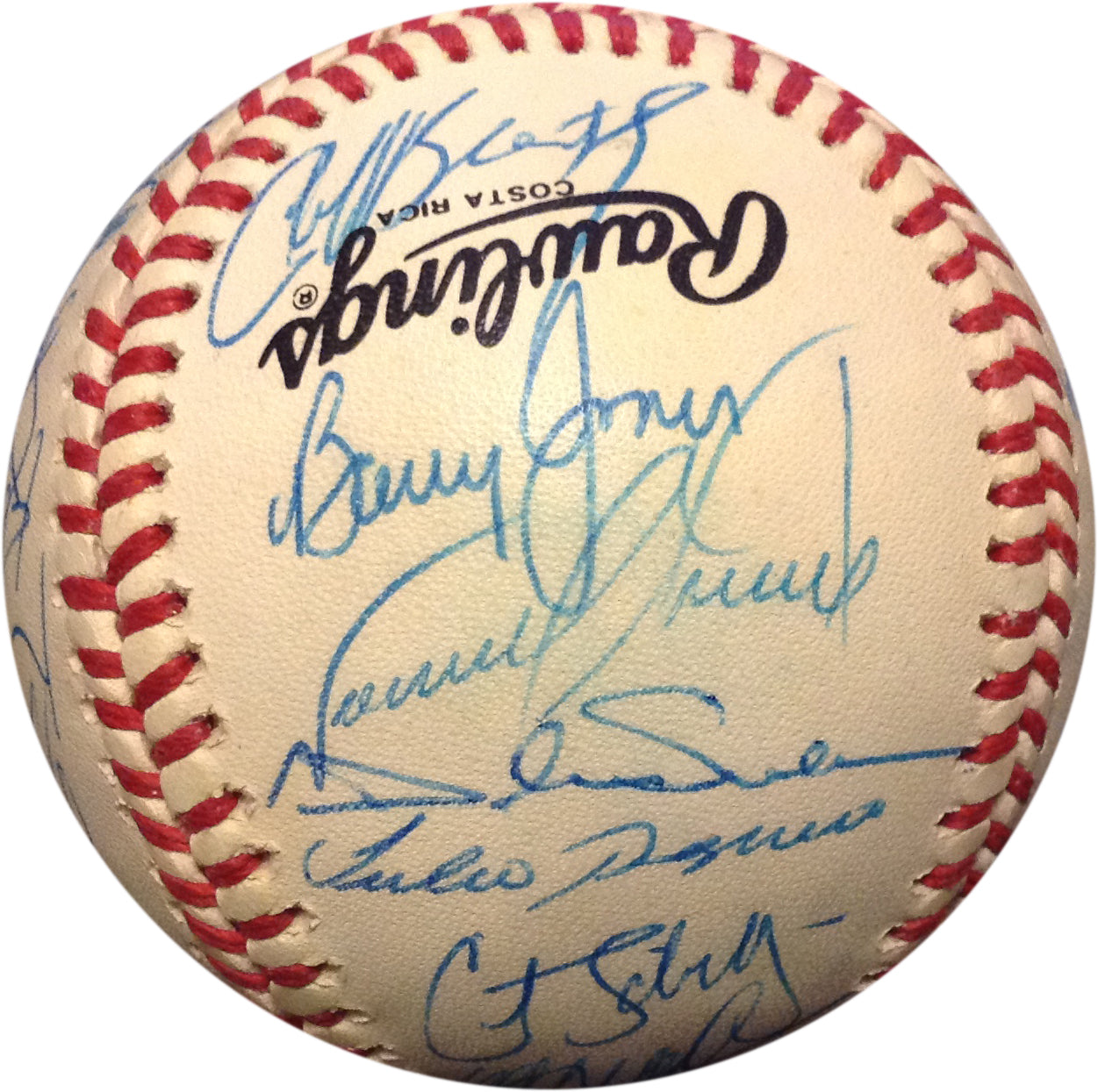 1992 Philadelphia Phillies Team Signed NL Baseball 31 Auto CURT Schilling COA