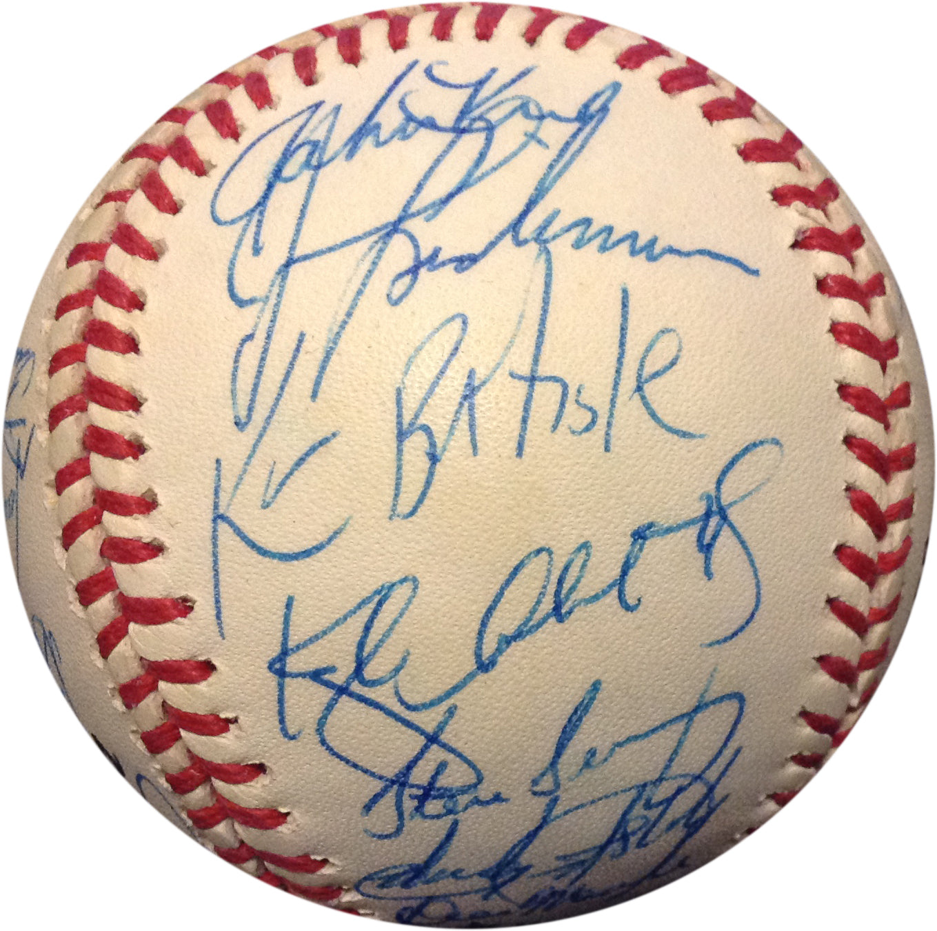 1992 Philadelphia Phillies Team Signed NL Baseball 31 Auto CURT Schilling COA