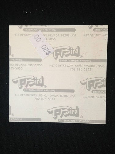 Billy Joel Storm Front Vip Ticket Back Stage Pass Nassau Coliseum 1990 Tour Xmas