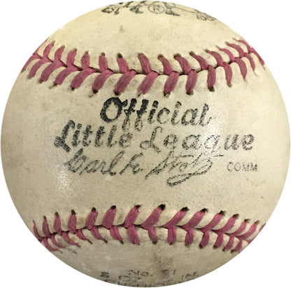 Ed Eddie Mathews Vintage signed 1960S Baseball Best Wishes Rare AUTOGRAPH COA