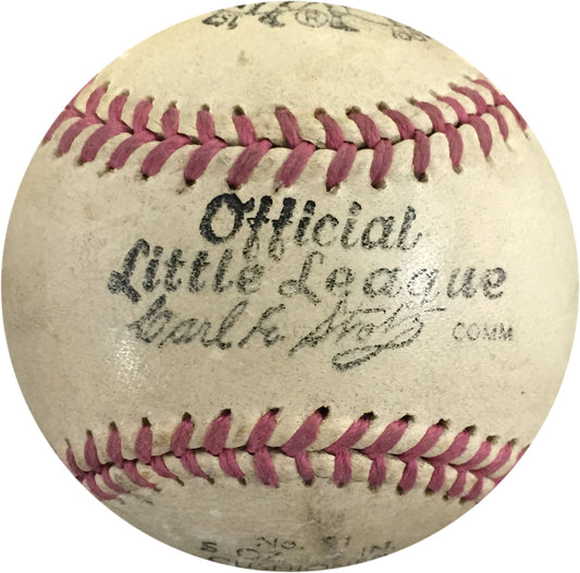 Ed Eddie Mathews Vintage signed 1960S Baseball Best Wishes Rare AUTOGRAPH COA