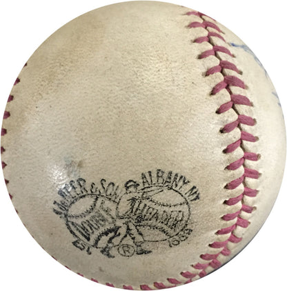 Ed Eddie Mathews Vintage signed 1960S Baseball Best Wishes Rare AUTOGRAPH COA