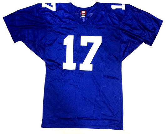 Plaxico Burress Signed Inscribed 10 Rec. 204 Yds 2 TD 10/2/05 Giants Jersey GTSM