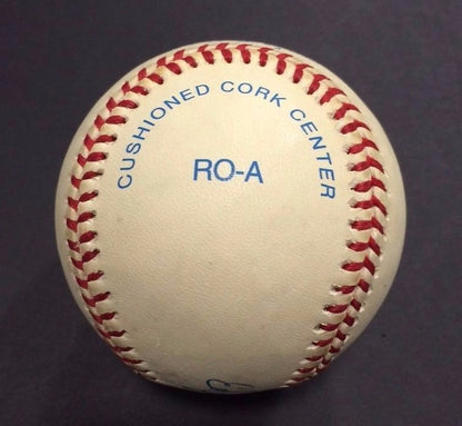 Edgar Mitchell Single Signed AL Baseball Astronaut NASA Apollo 14 Moonwalker JSA