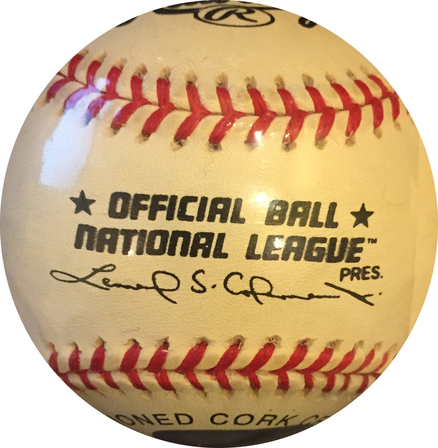 Andre Dawson Signed Official National League Baseball  87 NL MVP Auto Steiner