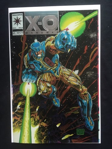 X-O Manowar Valiant Gem Mint Chrome Comic Aug 1993 Unread