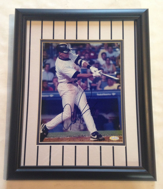 Alex Rodriguez Yankees signed 8x10 photo framed Auto Autograph Steiner COA 13x17