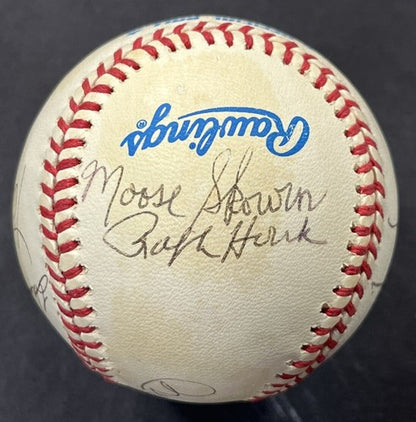 Brooks Robinson Harmon Killebrew  + 7 signed Official AL Baseball HOF CBM COA