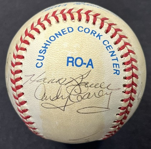 Brooks Robinson Harmon Killebrew  + 7 signed Official AL Baseball HOF CBM COA
