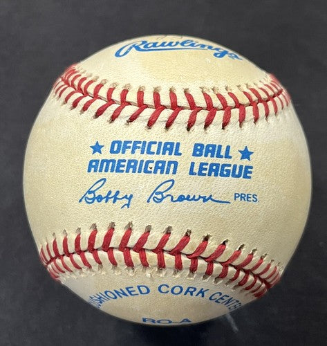 Brooks Robinson Harmon Killebrew  + 7 signed Official AL Baseball HOF CBM COA