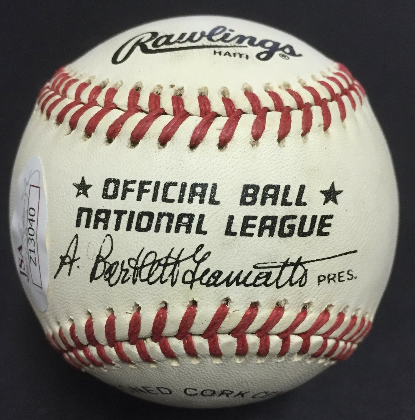 Hank Aaron Eddie Mathews Braves 500 HR HOF dual signed NL baseball auto JSA Coa