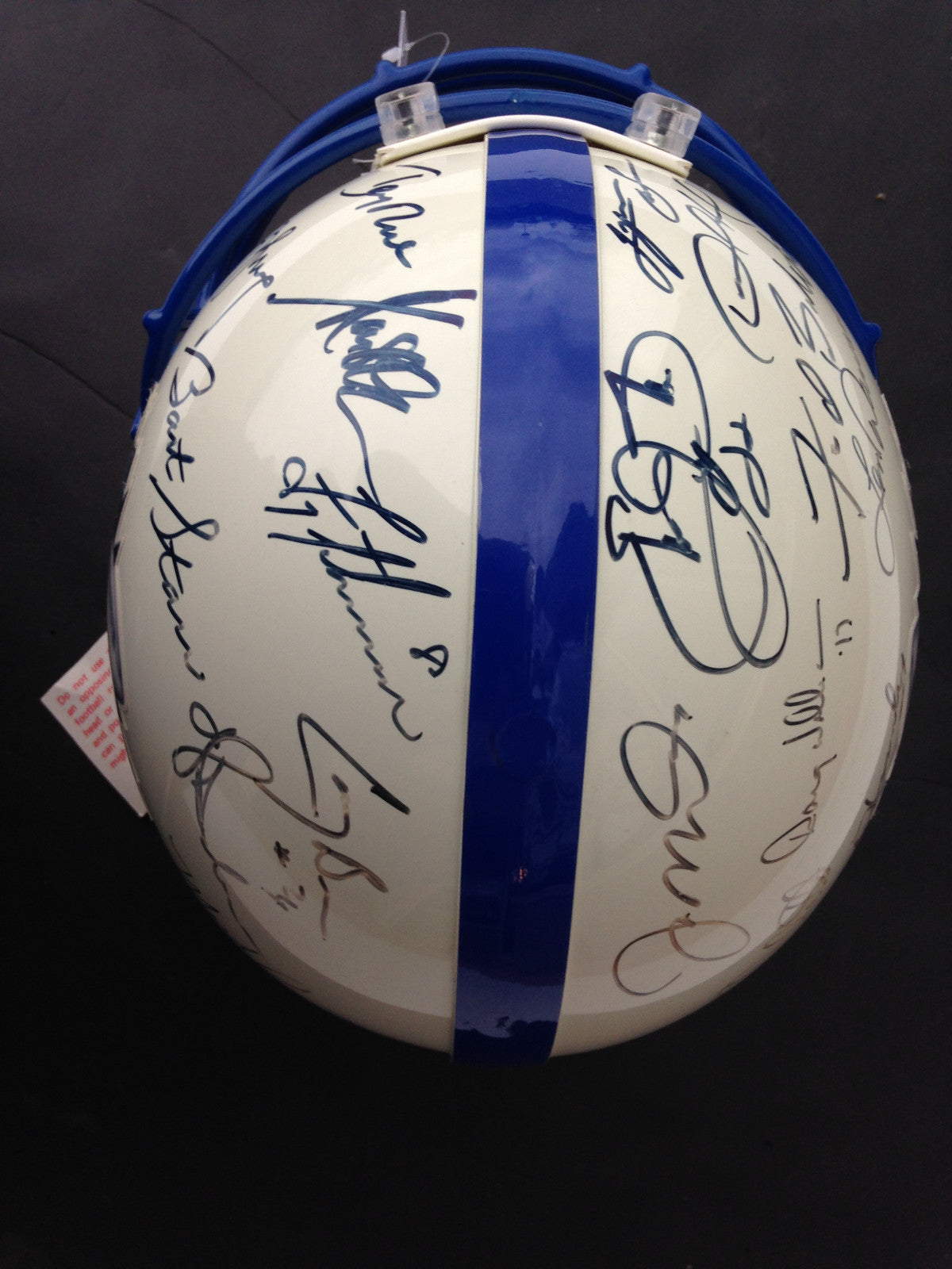 Super Bowl MVP signed ProLine helmet 23 auto Montana Rice Aikman E SMITH STEINER