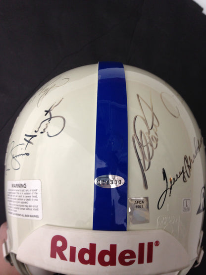 Super Bowl MVP signed ProLine helmet 23 auto Montana Rice Aikman E SMITH STEINER