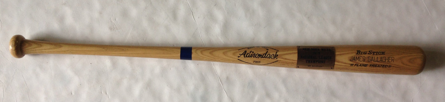 New York Mets 1973 NLCS Champions James Gallagher Big Stick baseball bat Seaver