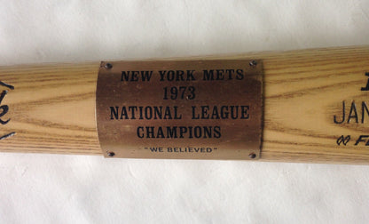 New York Mets 1973 NLCS Champions James Gallagher Big Stick baseball bat Seaver