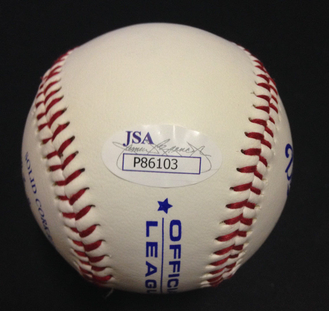 Oliver Ollie North signed baseball autograph Colonel Rare JSA COA