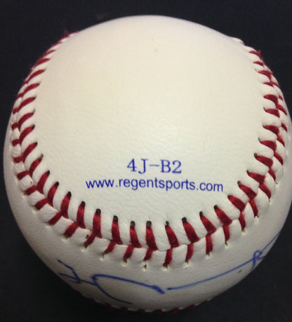 Oliver Ollie North signed baseball autograph Colonel Rare JSA COA