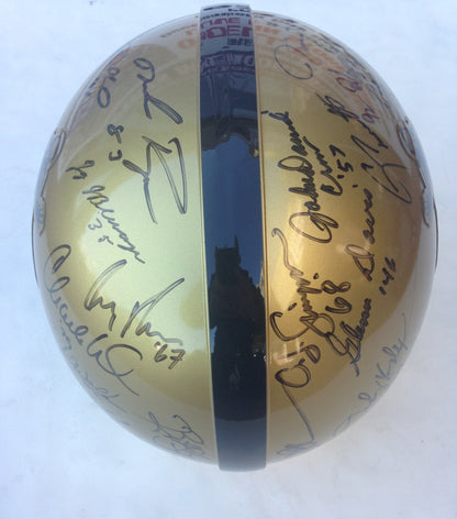 Heisman Trophy signed ProLine helmet 28 auto Barry Sanders Bo Jackson Steiner LE