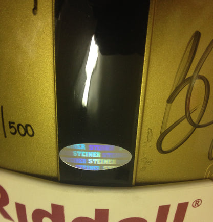 Heisman Trophy signed ProLine helmet 28 auto Barry Sanders Bo Jackson Steiner LE