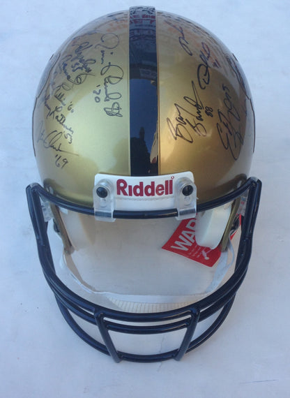 Heisman Trophy signed ProLine helmet 28 auto Barry Sanders Bo Jackson Steiner LE
