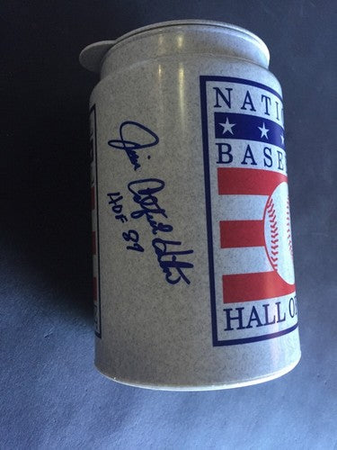 Jim Catfish Hunter Signed Hof 87 Hall Of Fame Plastic Cup Mug Rare Cbm Coa Auto