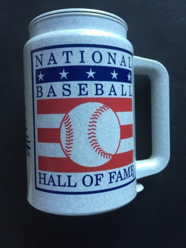 Jim Catfish Hunter Signed Hof 87 Hall Of Fame Plastic Cup Mug Rare Cbm Coa Auto