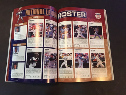 2002 Official MLB All Star Game Program Barry Bonds Baseball Milwaukee Unscored