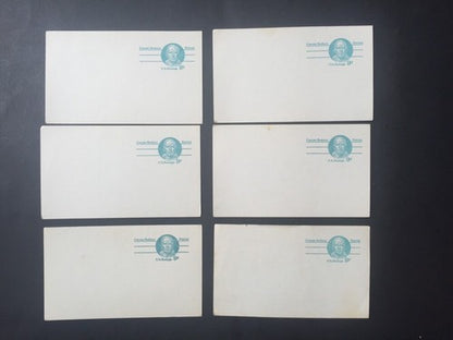 1976 Unused 9 Cent Caesar Rodney 6 Postcards Postcard Lot