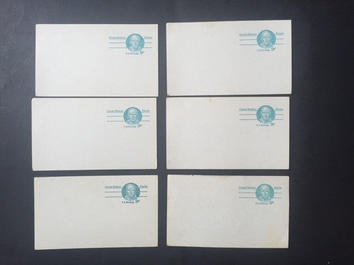 1976 Unused 9 Cent Caesar Rodney 6 Postcards Postcard Lot