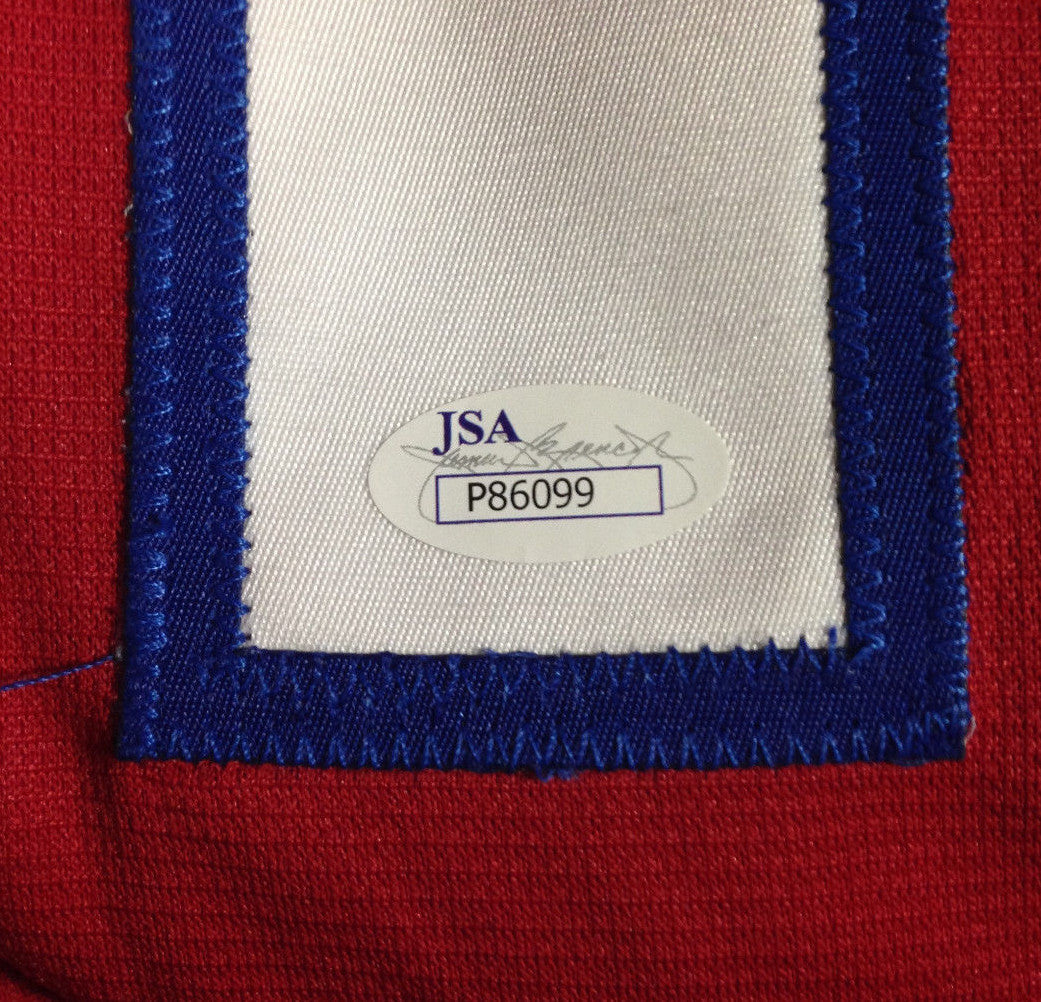 Evgeni Malkin signed IIHF 2010 Olympics Russia hockey jersey Nike auto JSA LOA