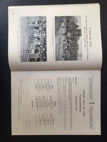 1948 Icaaaa Track And Field Championships Program Triborough Stadium New York