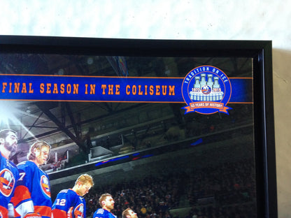 New York Islanders Final Season Coliseum framed canvas John Tavares