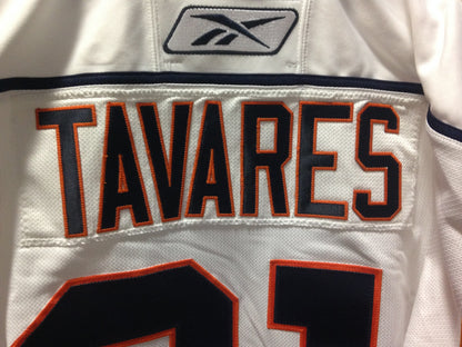 John Tavares signed Reebok CCM authentic Islanders jersey auto fight strap jsa