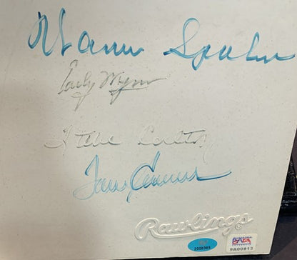 300 Win Pitching Rubber Signed Tom Seaver Nolan Ryan Spahn Auto Psa /300 & Case