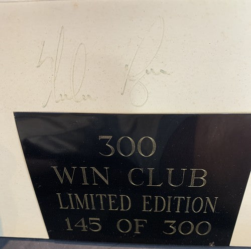 300 Win Pitching Rubber Signed Tom Seaver Nolan Ryan Spahn Auto Psa /300 & Case
