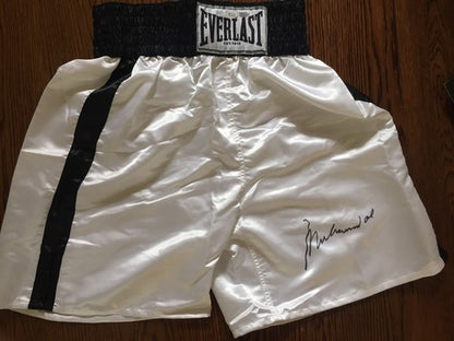 Muhammad Ali Everlast Boxing Trunks shorts mint Autograph Steiner Online Coa