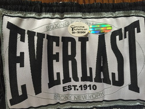 Muhammad Ali Everlast Boxing Trunks shorts mint Autograph Steiner Online Coa