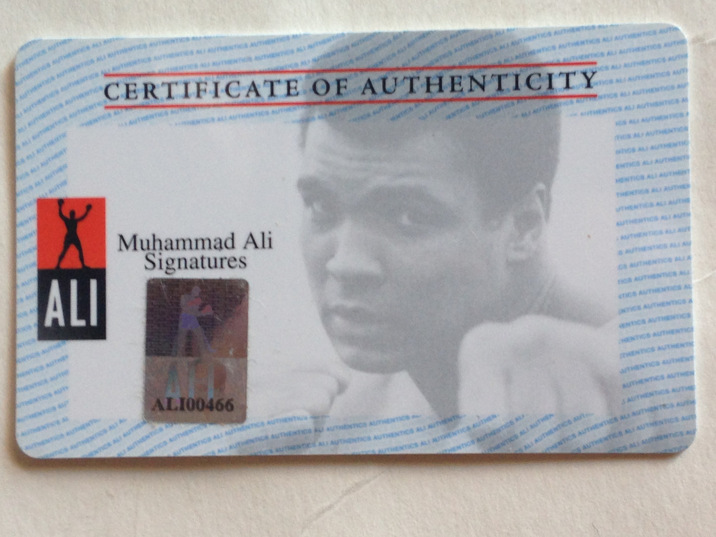 Muhammad Ali Cassius Clay Signed 20x24 photo framed auto PSA /DNA Ali holo COA