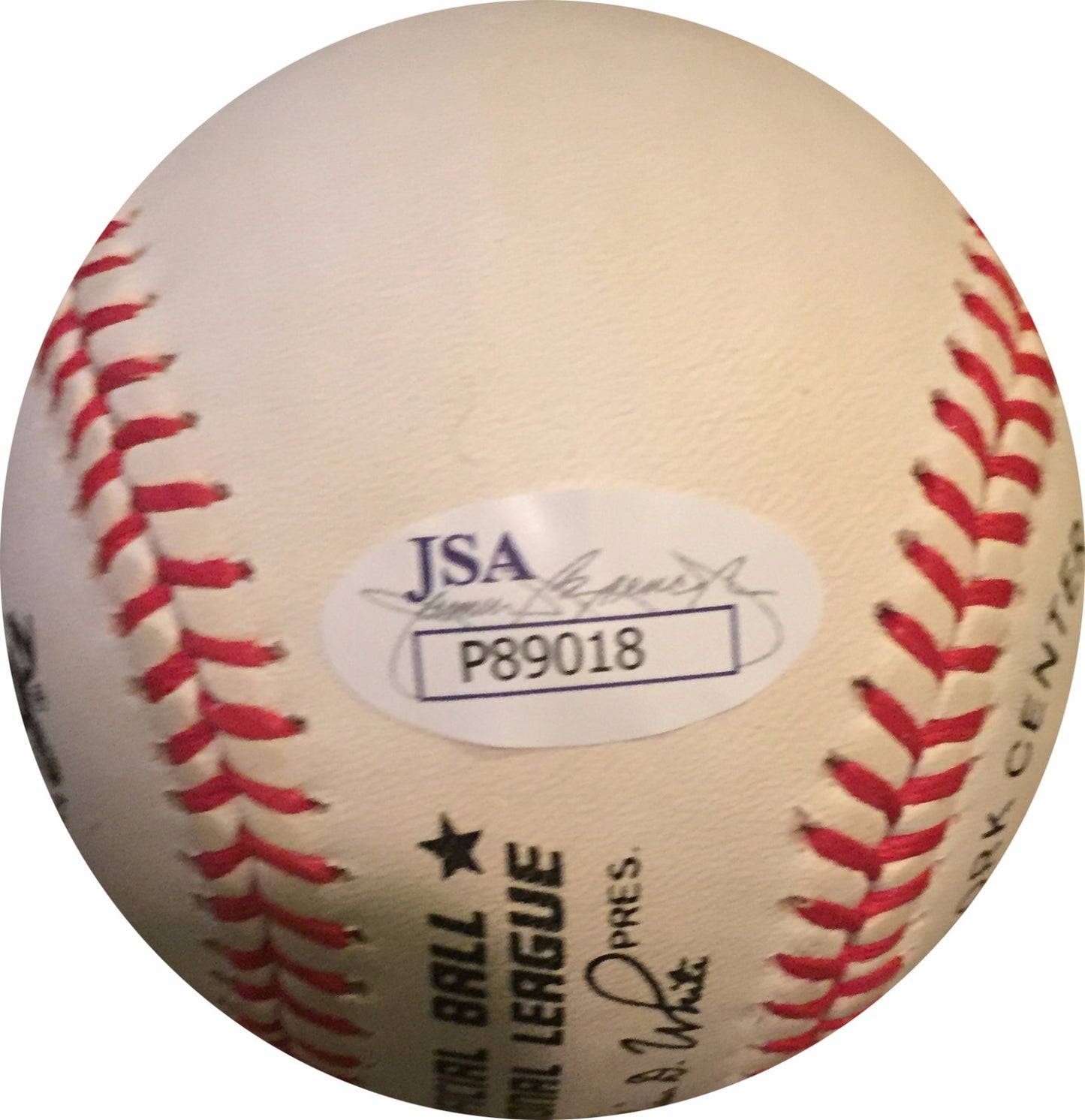 Earl Weaver Dick Williams Signed Official NL Baseball HOF Manager Auto JSA COA