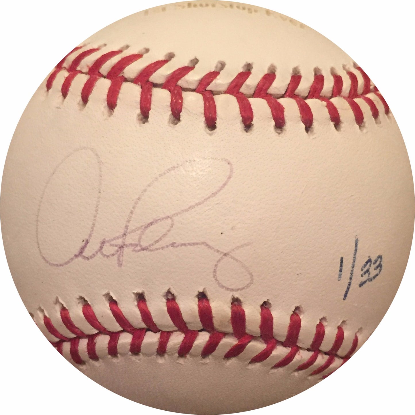 Alex Rodriguez hand Signed official mlb Stat Baseball LTD 1/33 Auto Steiner COA