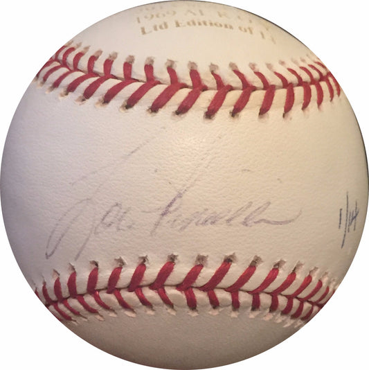 Lou Piniella Signed OFFICIAL Stat Baseball LE 1/14 Auto Steiner MLB COA