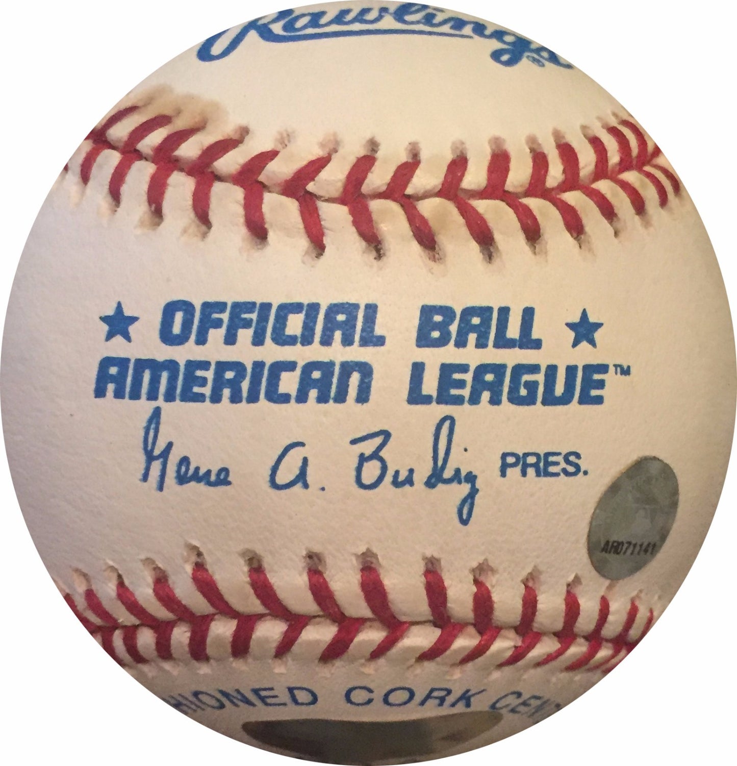 Lou Piniella Signed OFFICIAL Stat Baseball LE 1/14 Auto Steiner MLB COA