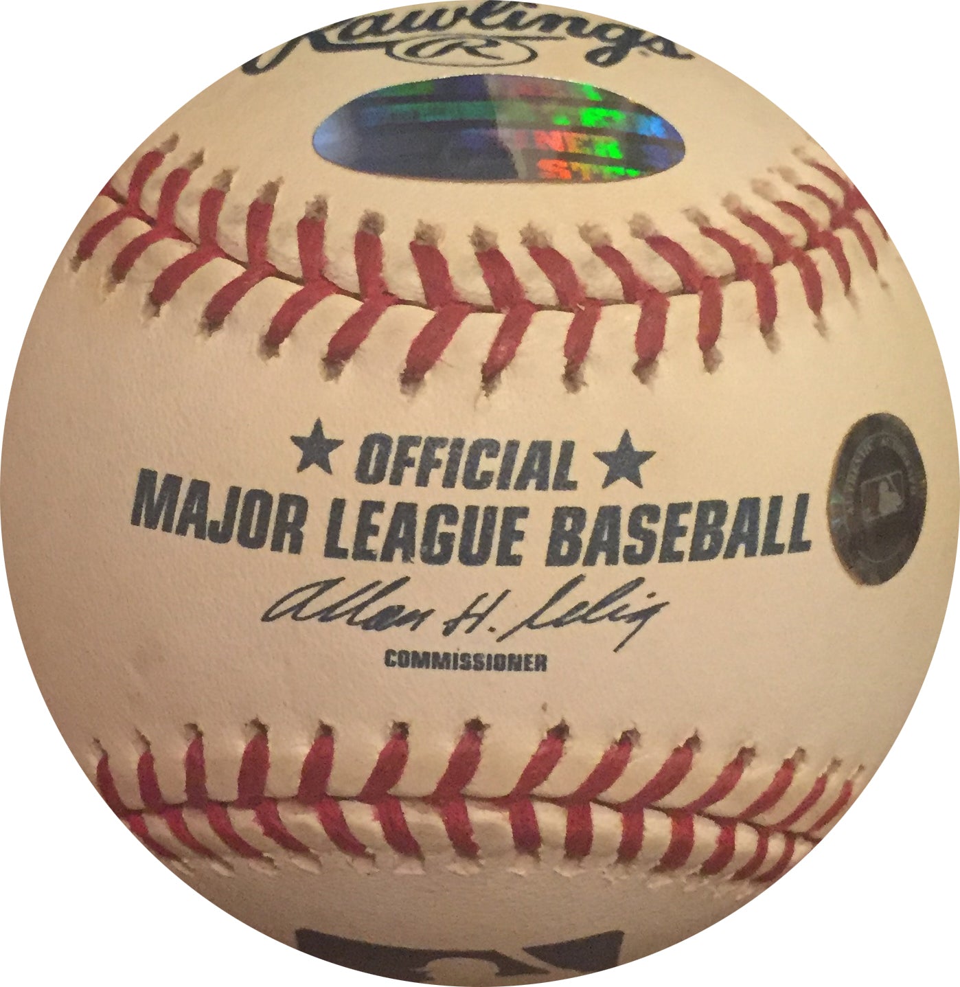 Magglio Ordonez Signed OML Engraved Stat Baseball LTD 1/30 Auto Steiner MLB COA