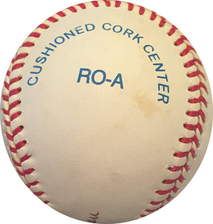 Lou Boudreau Signed Official American League Baseball HOF Indians Auto JSA COA