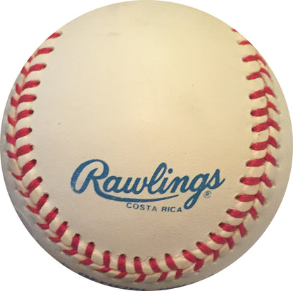 Lou Boudreau Signed Official American League Baseball HOF Indians Auto JSA COA