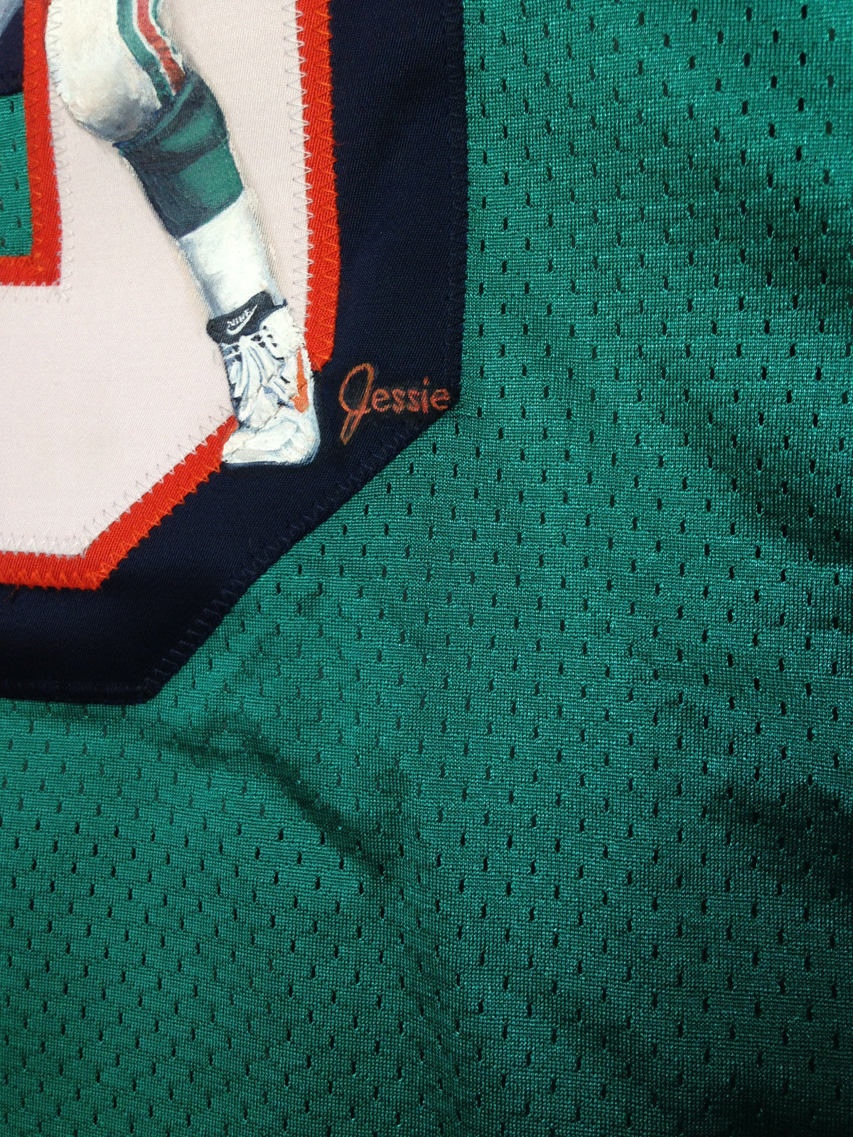 Dan Marino signed authentic hand painted Dolphins jersey auto UDA COA /13 Jessie