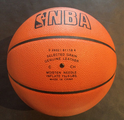 Julius Erving Nets 76ers signed NBA Pro game basketball INS Dr J auto CBM COA