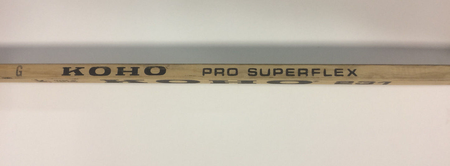 Billy Smith Islanders signed game used KOHO 231 goalie stick CBM COA Stanley Cup
