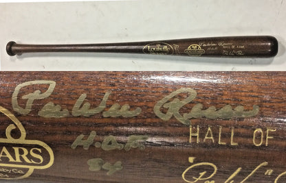 Pee Wee Reese Dodgers signed LS 100th Logo baseball bat HOF 84 Autograph JSA LOA