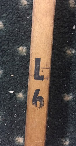 Victoriaville Olympics  1960 Canada Wood Fiberglass Hockey Stick Lefty Vintage